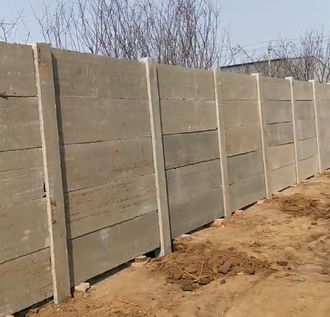 山东水泥围墙怎么安装